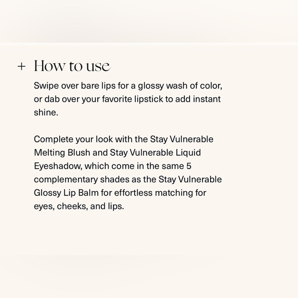 Rare Beauty Stay Vulnerable Glossy Lip Balm in Nearly Mauve - Picture 10 of 10